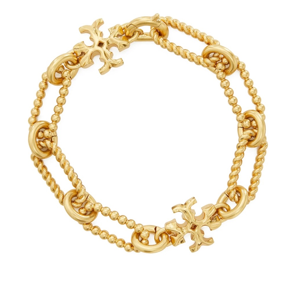 Tory Burch
Women's Metallic Roxanne Chain Rope Bracelet